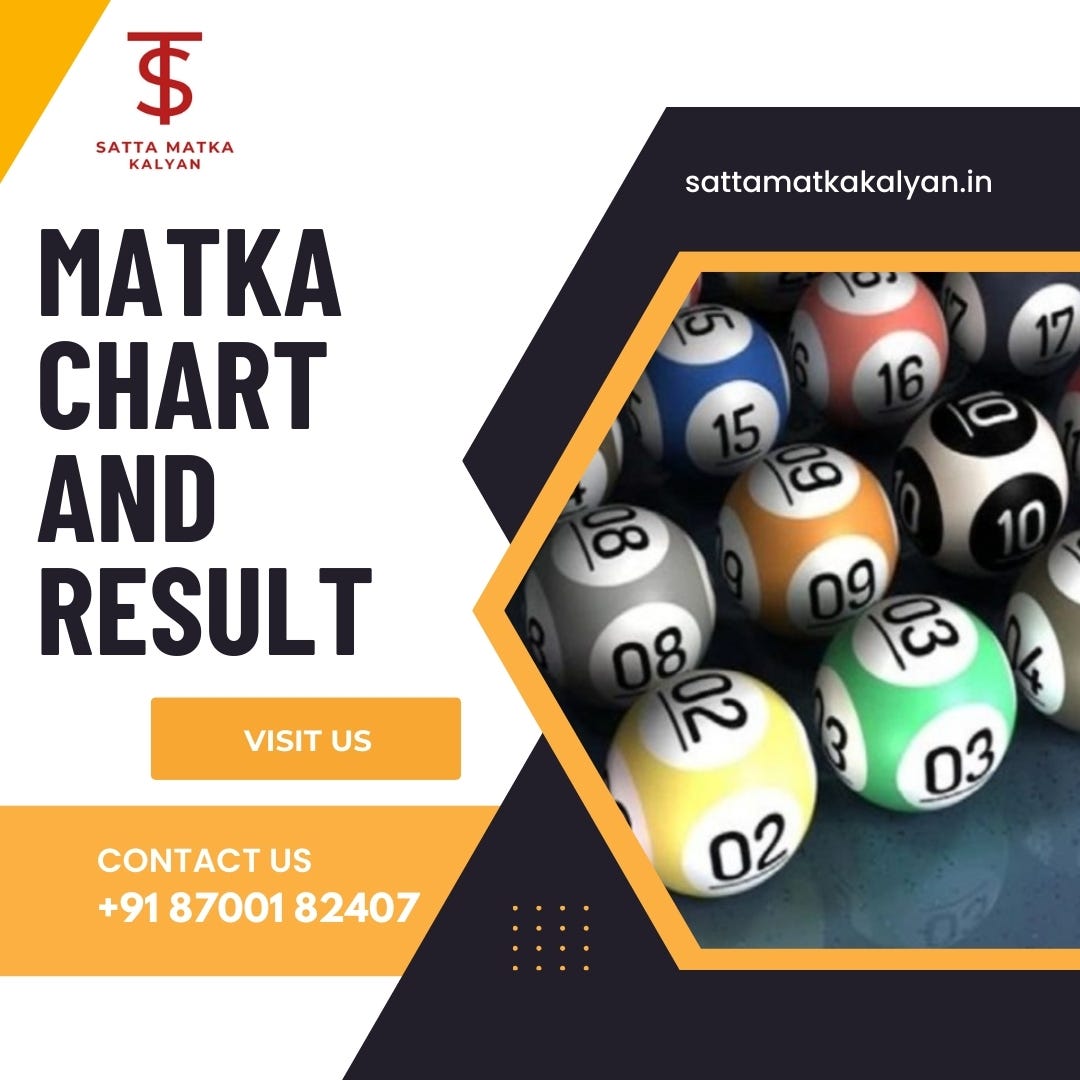 Experience the Magic of Matka Chart and Result with SattaMatkaKalyan.in ...