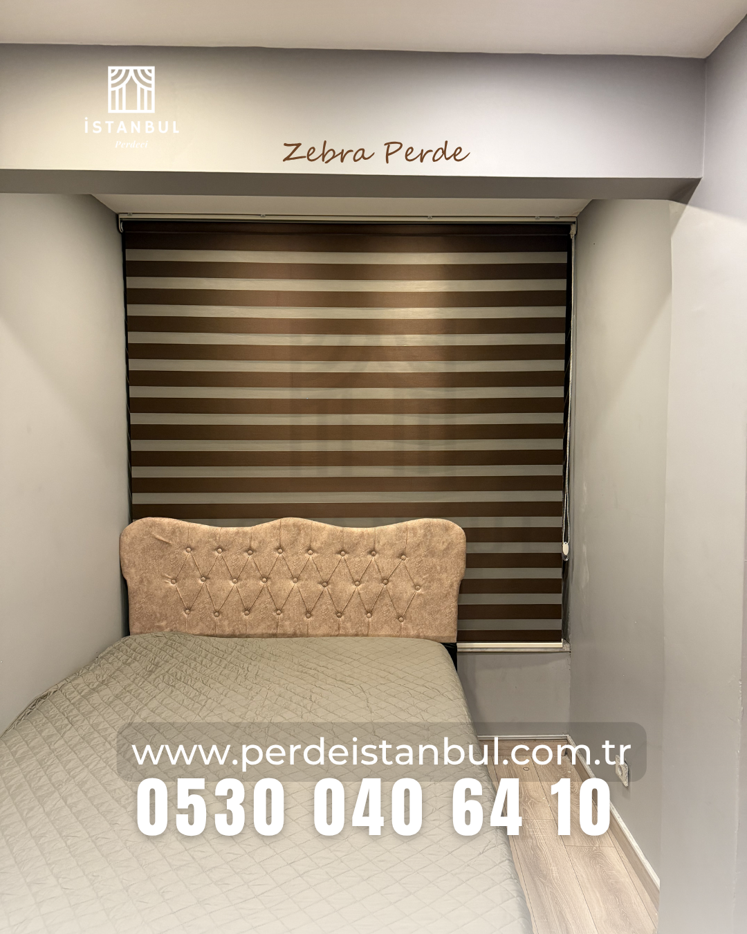 Zebra Stor Perde
