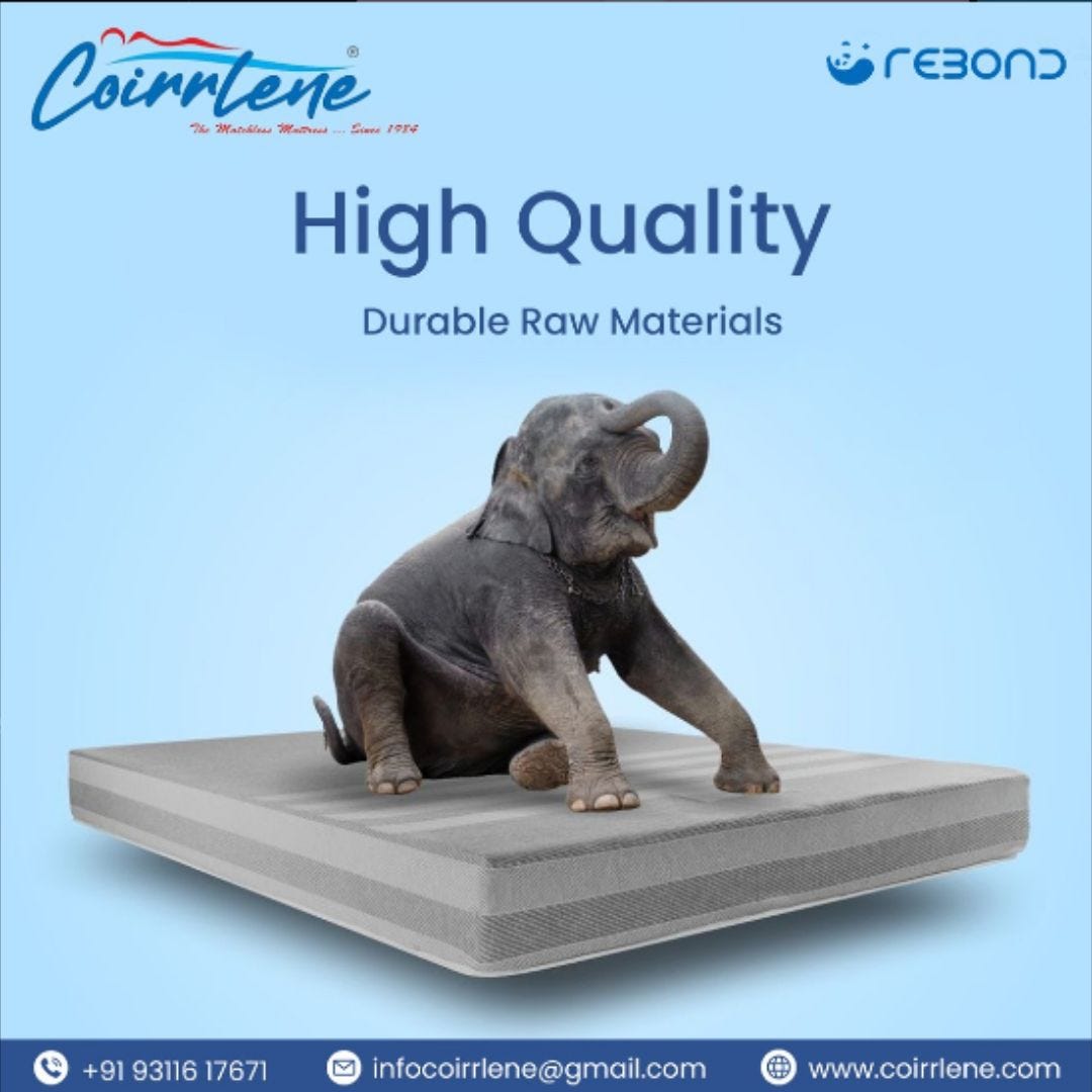 Best Mattress Manufacturers Company in India. by Coirrlene Mattress