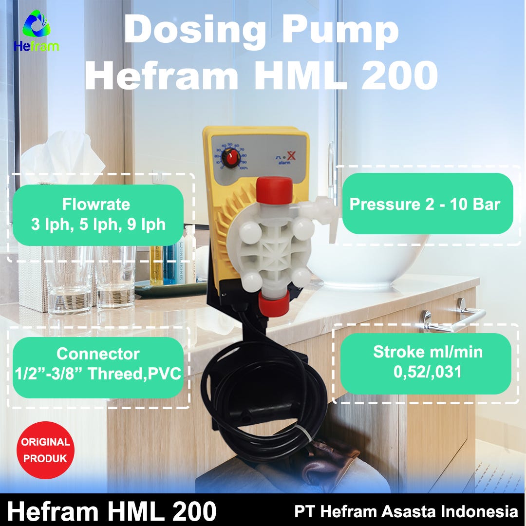 dosing pump high pressure — Hefram HML 200 Ikhsanhefram Medium