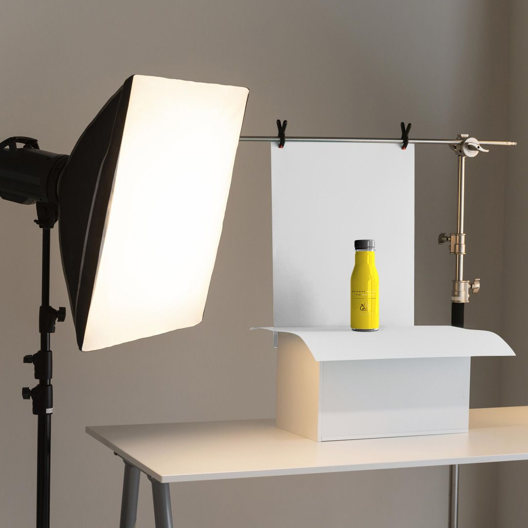 Basic Product Photography Setup Backdrop Stand Complete Photo