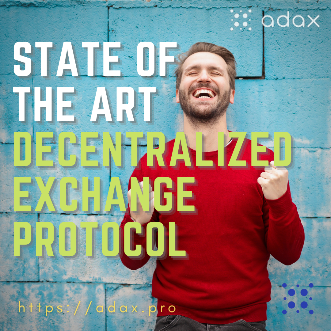 ADAX is an automated liquidity protocol that facilitates trades within the  Cardano ecosystem in a completely decentralized and non-custodial way. -  Carol Narona - Medium
