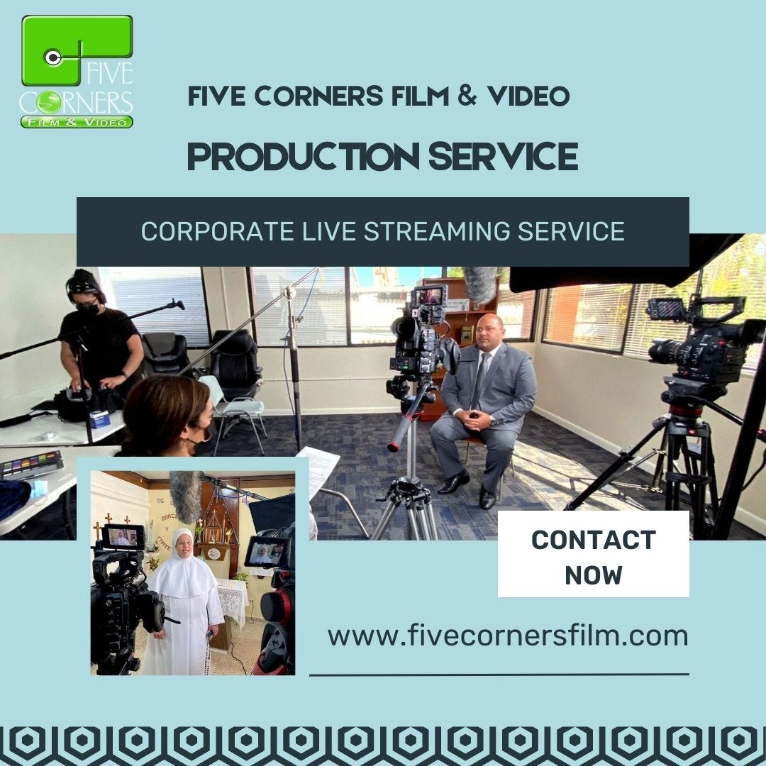 Power of Corporate Live Streaming Services in the USA by Five Corners Film and Video Aug, 2023 Medium