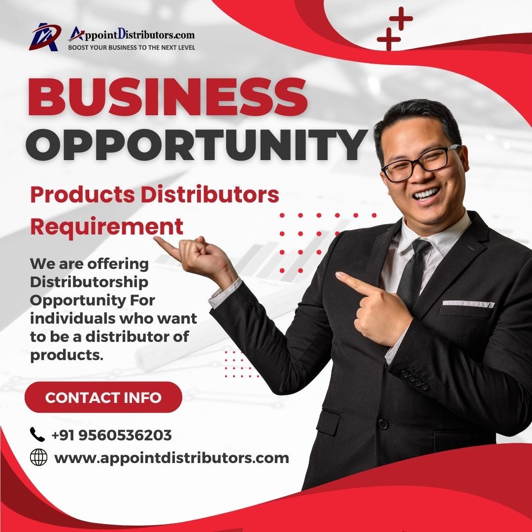 Business Distributorship Opportunities in India Vishal Mishra Medium