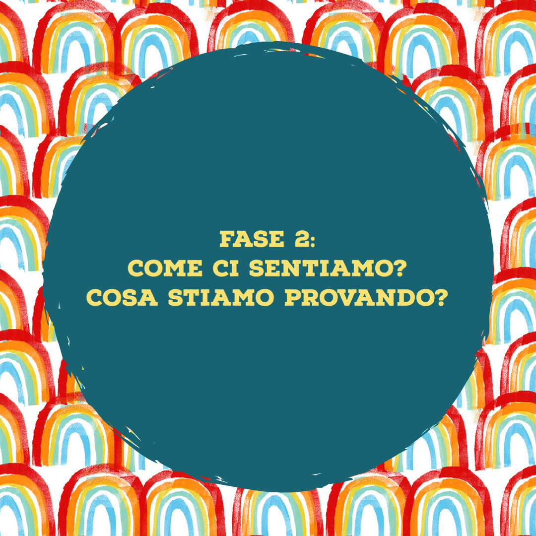 #Fase 2 — Come ti senti?, come la stai vivendo?