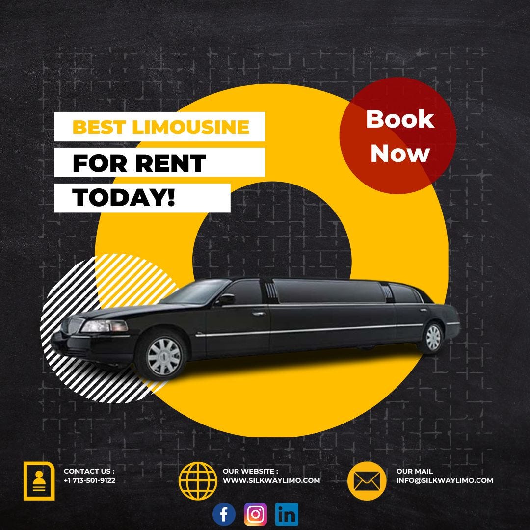 Experience the unmatched Luxury Limousine Services in the USA by