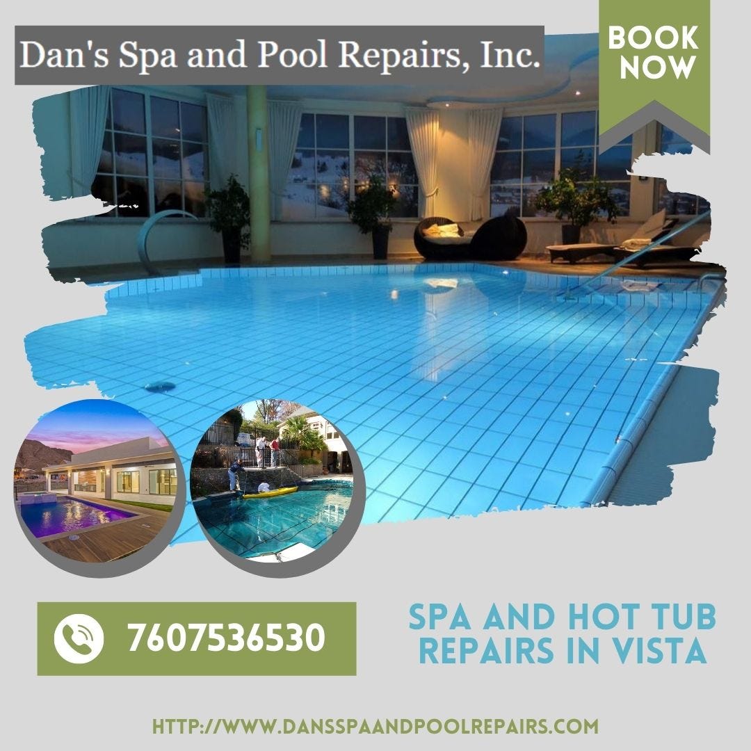 Spa and Hot Tub Repairs in Vista Michael Medium