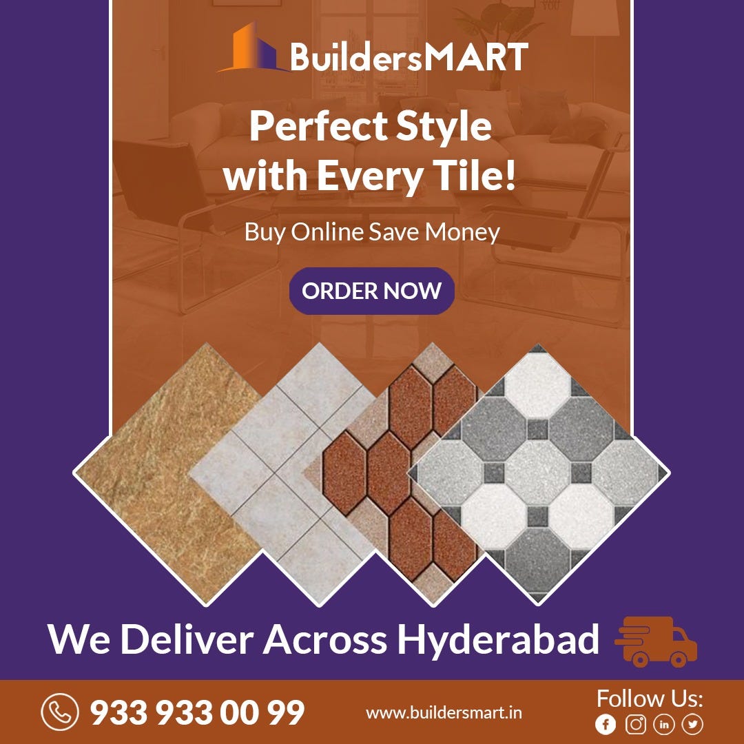 Buy Floor Tiles Online at Low Price in Hyderabad BuildersMART nanda kishore Medium