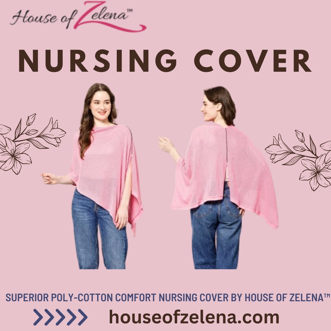 Superior PolyCotton comfort Nursing cover by House Of Zelena™ House