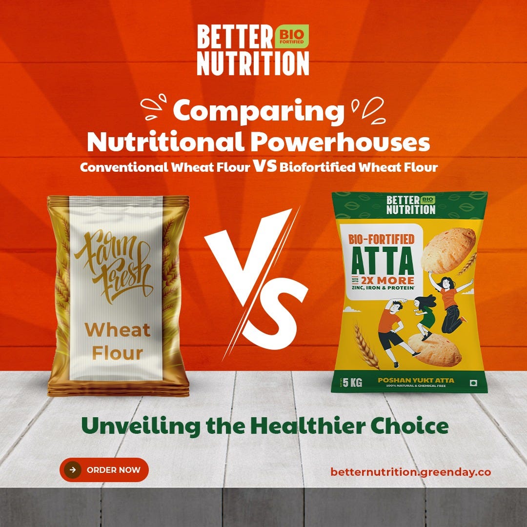 Comparing Nutritional Powerhouses Conventional Wheat Flour vs