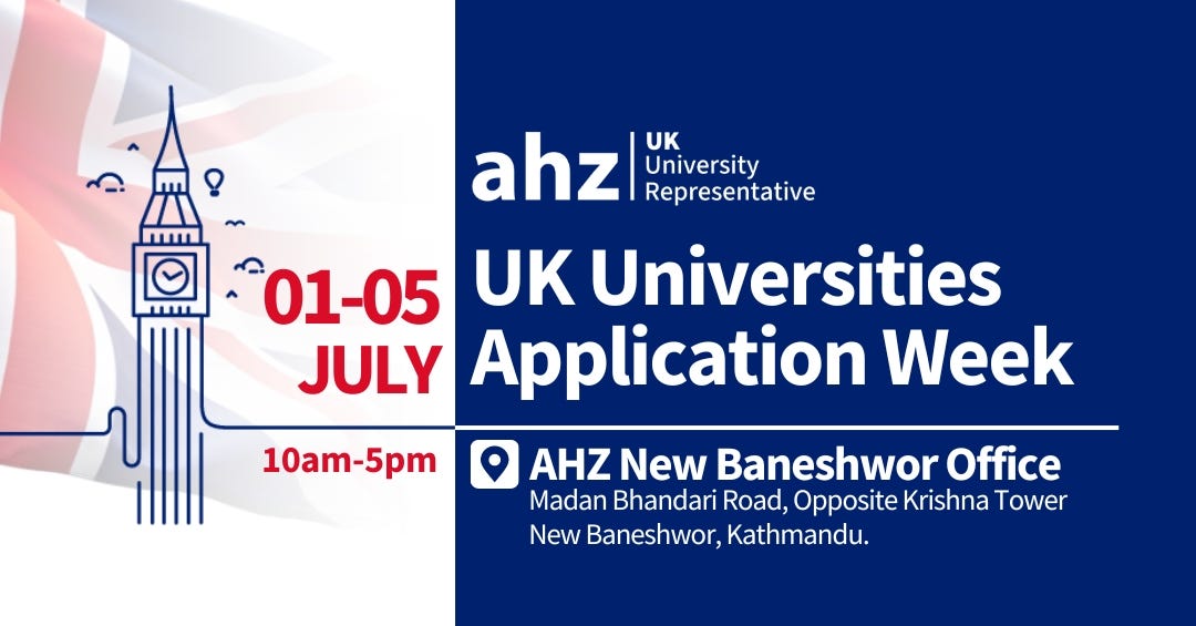 UK Universities Application Week at AHZ New Baneshwor Office! by AHZ
