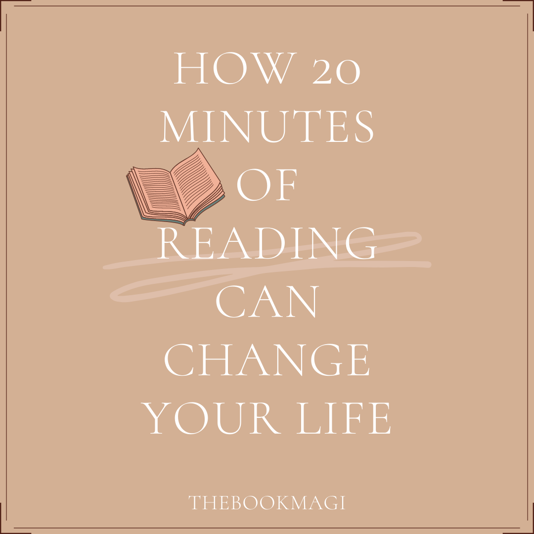 How I Read 30 Books A Year In Just 20 Minutes A Day By TheBookMagi