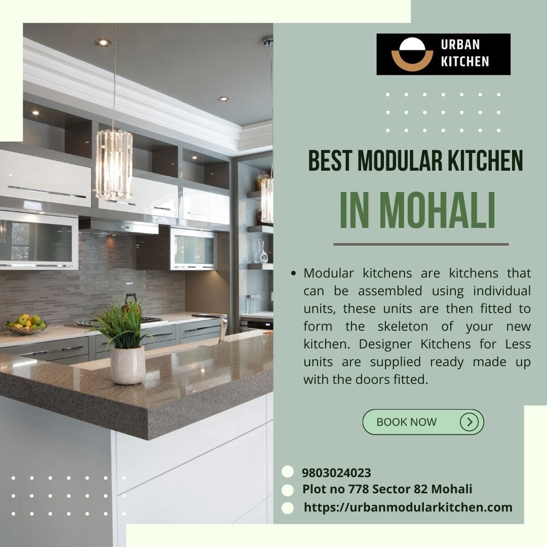 Elevate Your Culinary Space with Innovative Modular Kitchens in Mohali