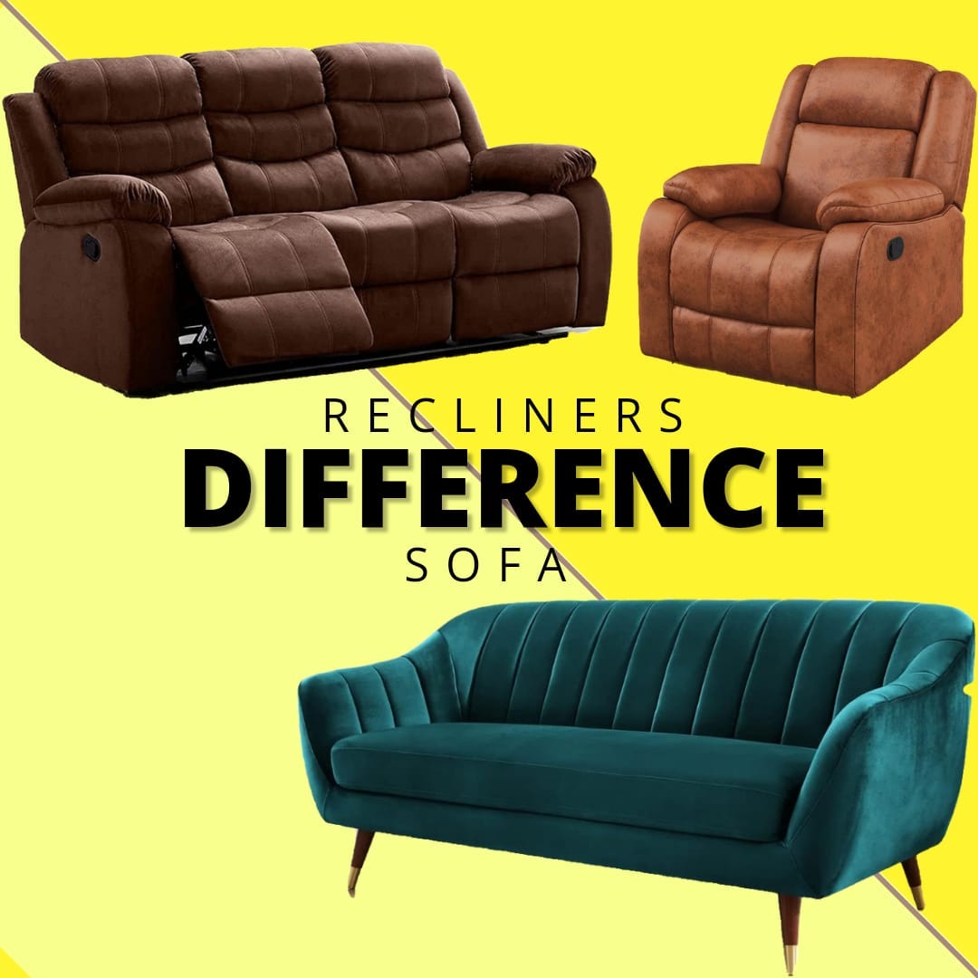 Exploring the Differences Between Recliners and Sofas by VK FURNITURE