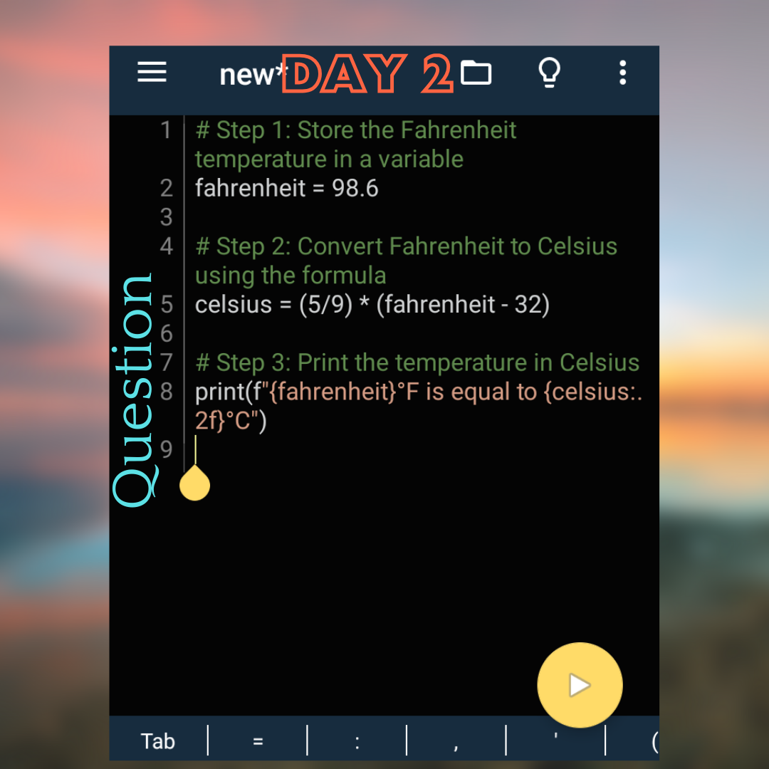 Convert Fahrenheit to Celsius in Python: Simple Temperature Conversion ...