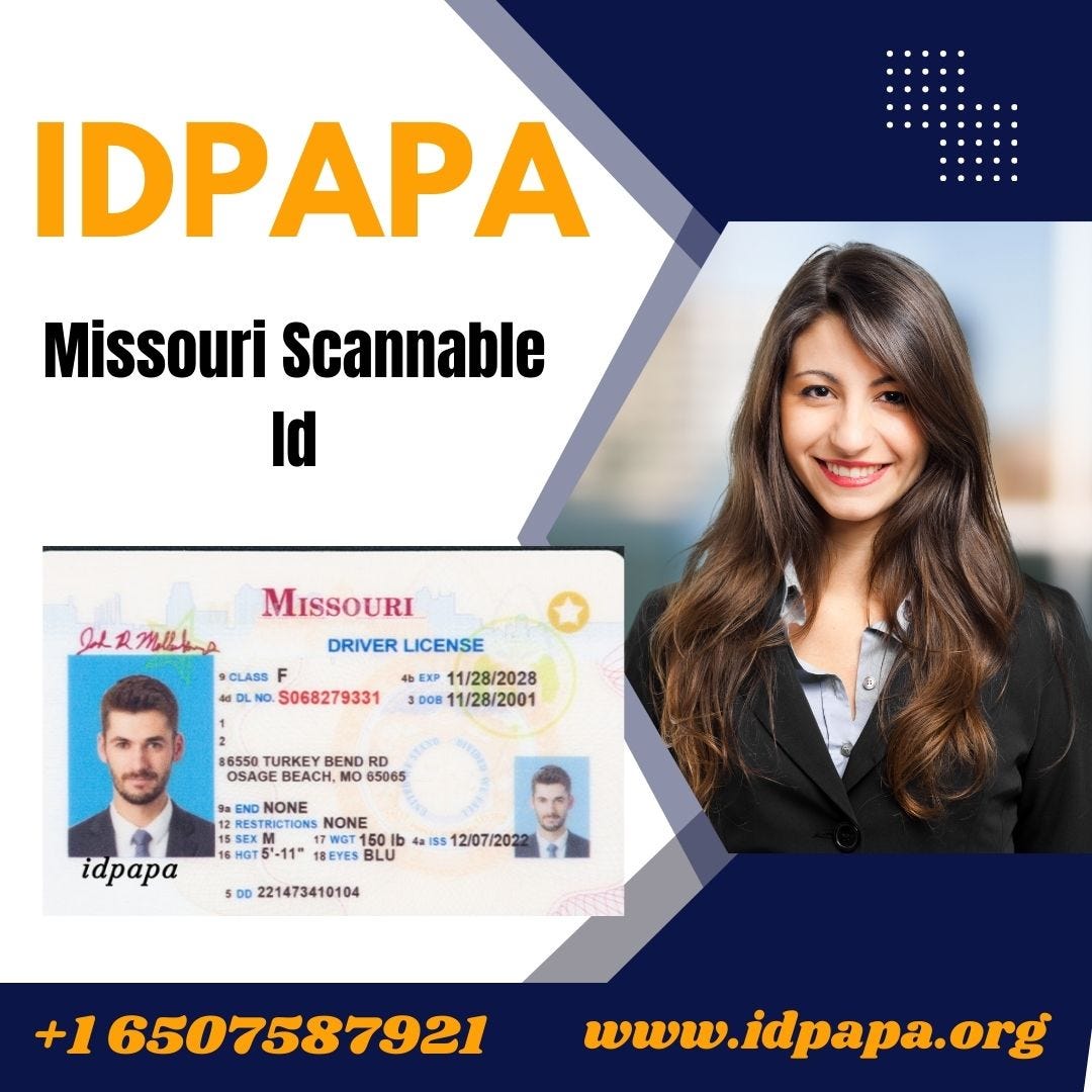 Elevate Your Identity with the Best Scannable ID from IDPAPA in Missouri! by IDPAPA Jan