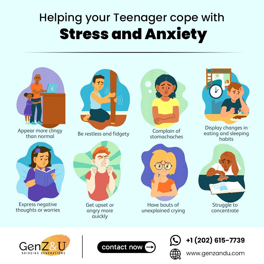 Helping your Teenager cope with Stress and Anxiety — Genzandu | by ...