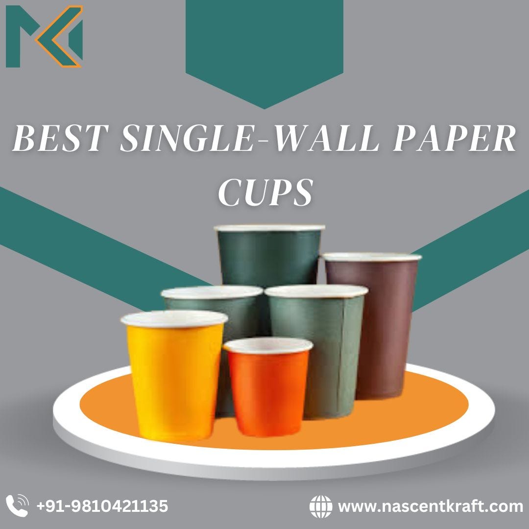 Best Single-wall paper cups - Nascent Kraft - Medium
