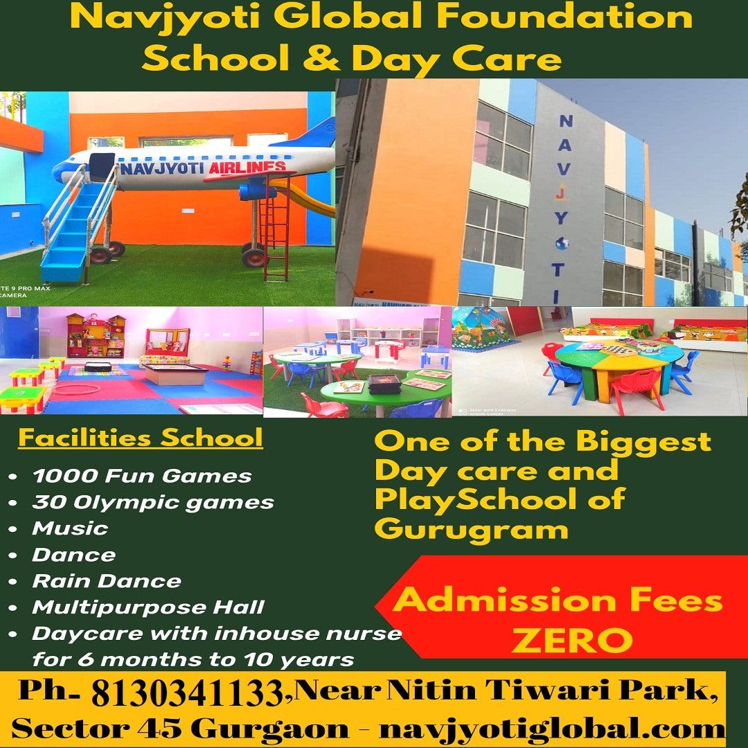 How to Choose the Best Preschool in Gurgaon by Navjyoti Global School