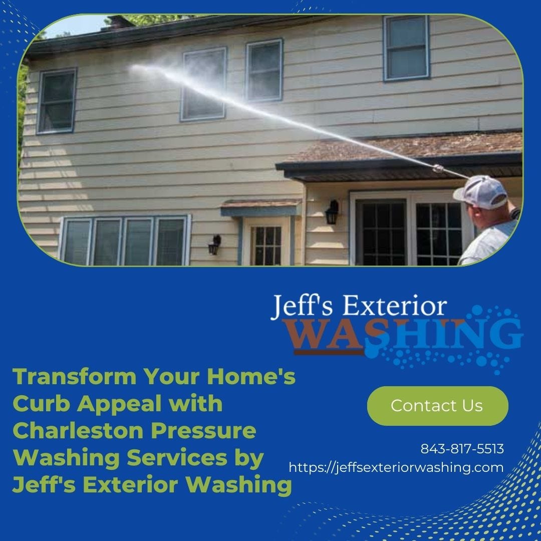 Transform Your Home’s Curb Appeal with Charleston Pressure Washing