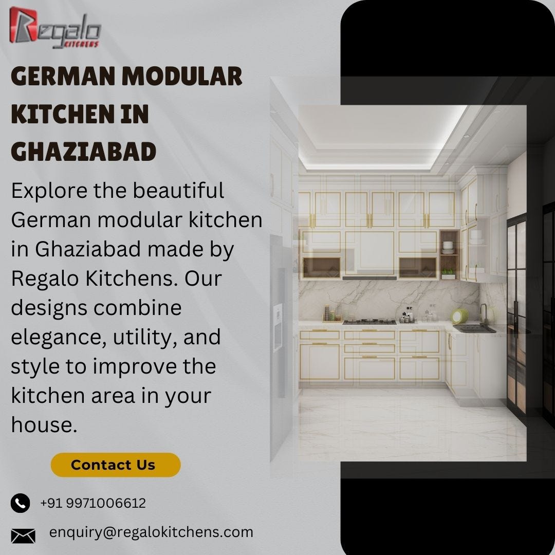 German Modular Kitchen in Ghaziabad
