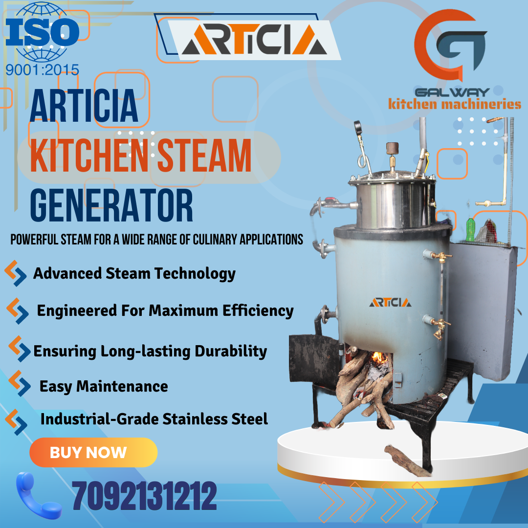 ARTICIA COMMERCIAL KITCHEN LPG STEAM GENERATOR | by ...