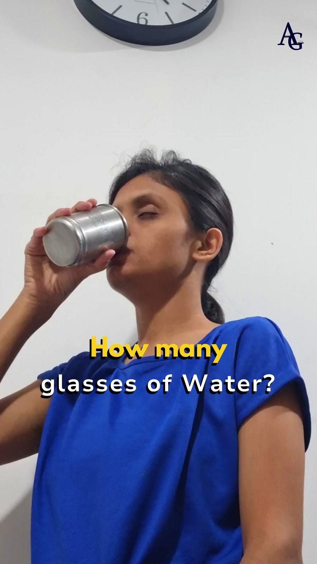 how many glasses of water? Avowal Greens Medium