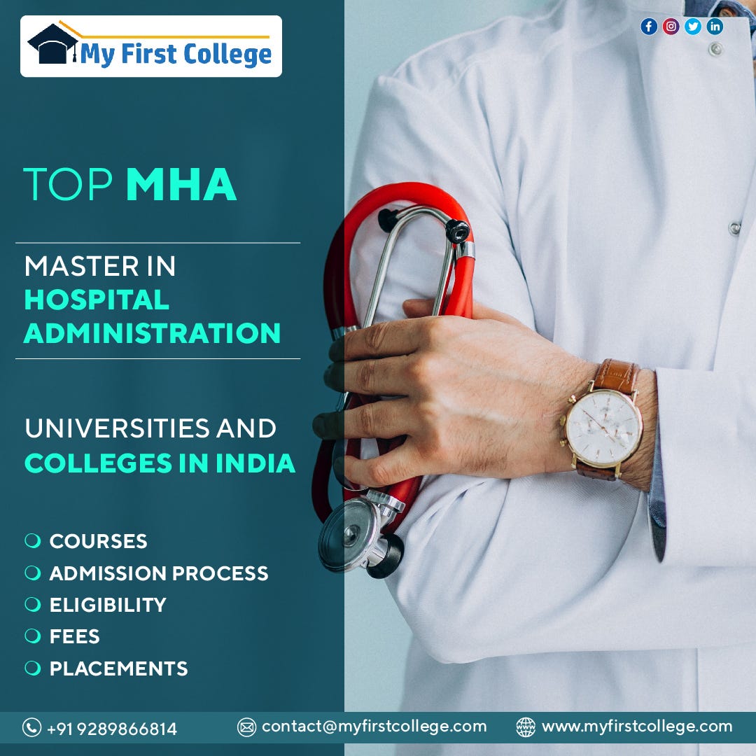Top MHA Colleges in India 2023 Courses, Fees, Admission, Placements