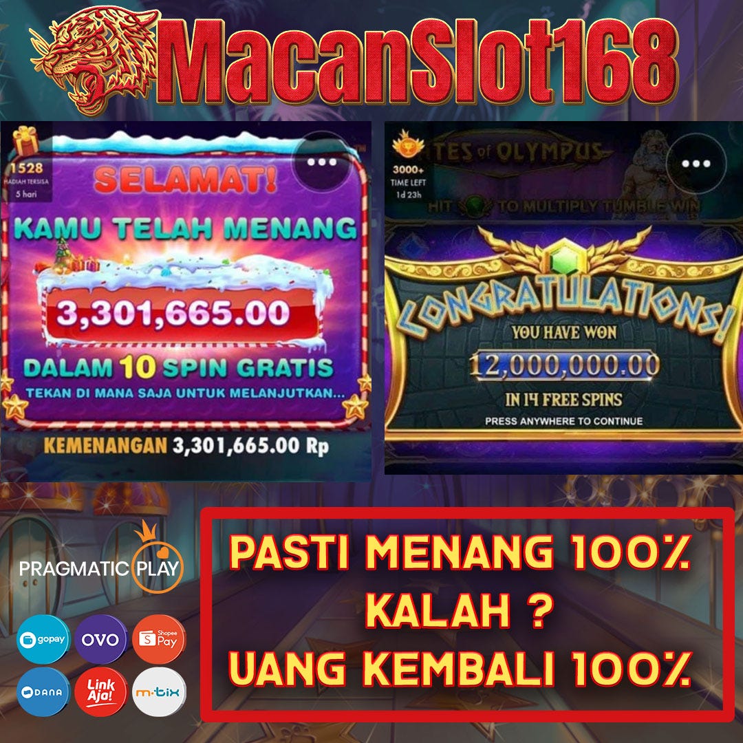 Mainkan Situs Dengan Garansi Kekalahan Hanya Di Macan Slot 168 - Slot ...