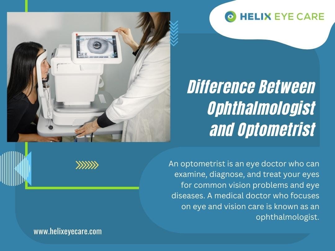 What Is The Difference Between Optometrist And Ophthalmologist By