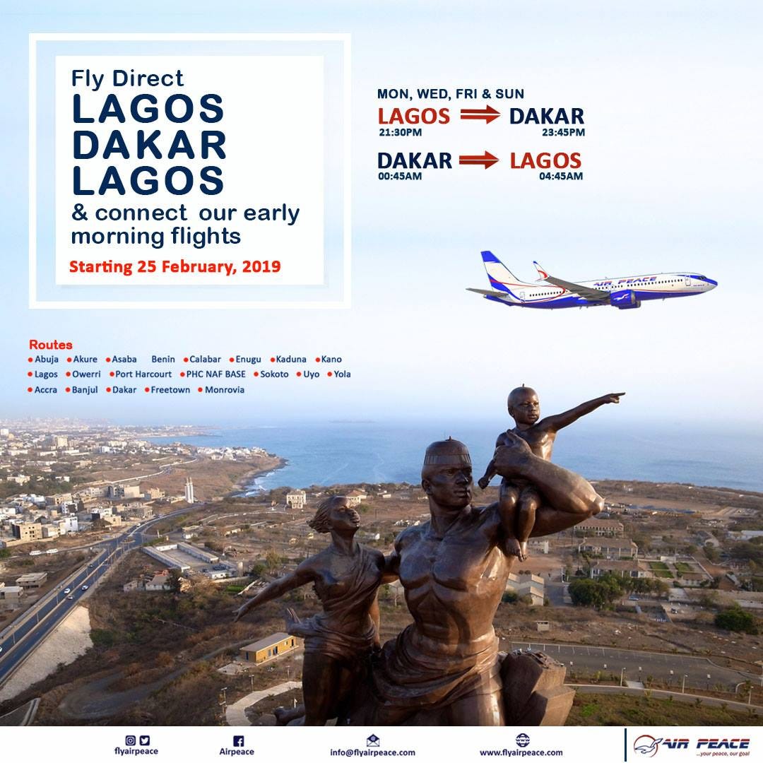 Navigating the Skies: A Guide to Flight Tickets from Dakar to Lagos 