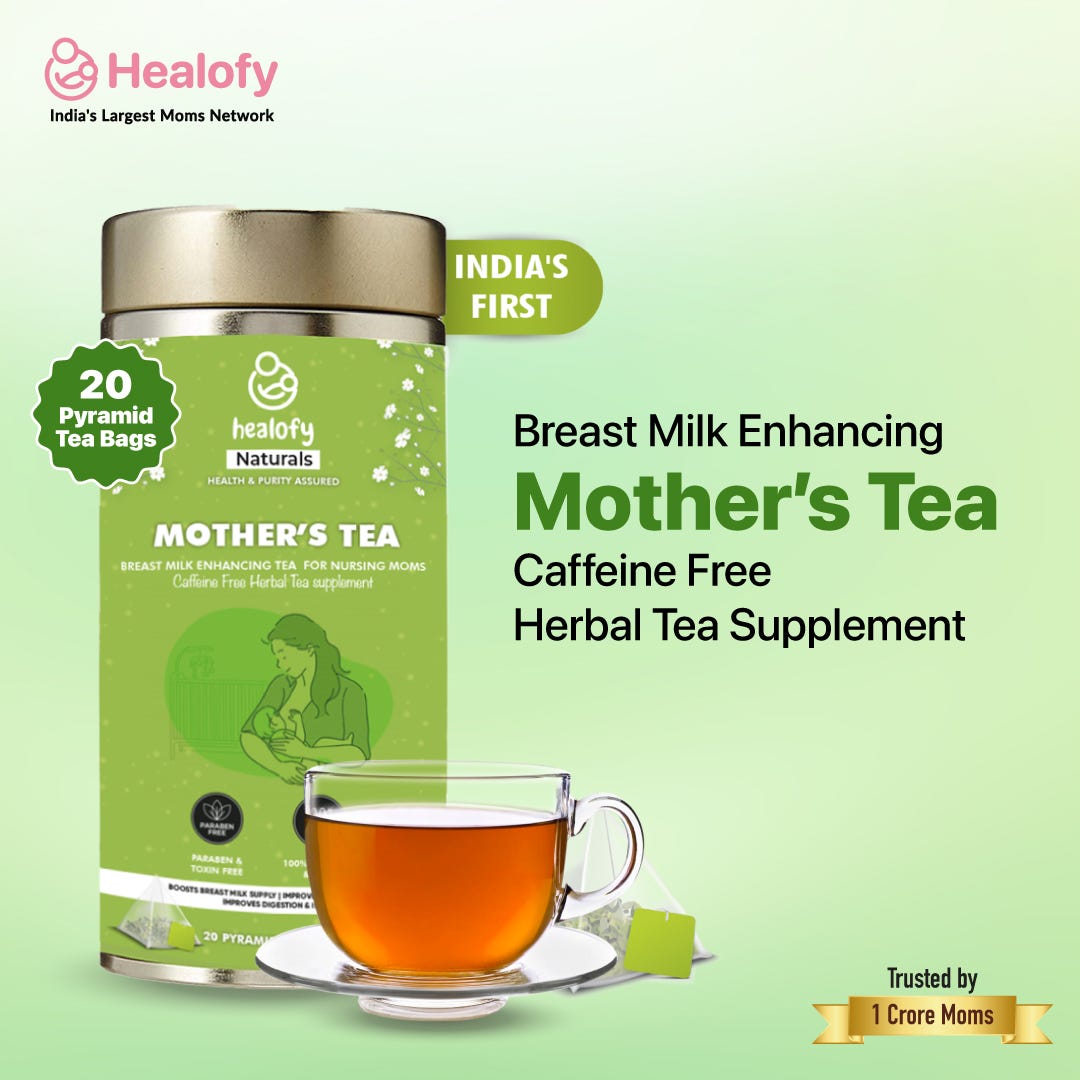 HERBAL PREGNANCY TEA FOR A MOMTOBE HEALOFY by Healofy Medium
