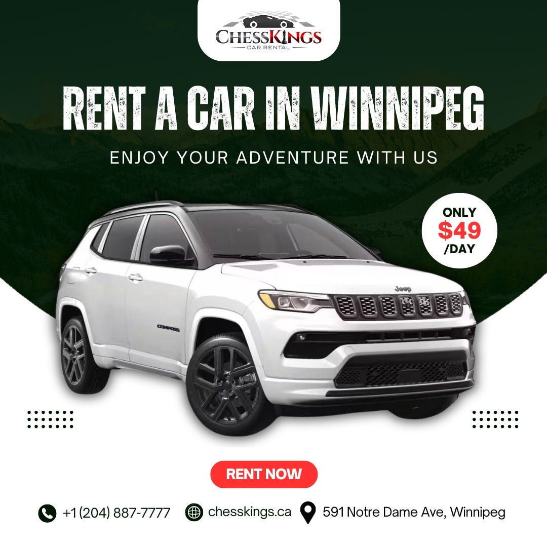 Rent a car Winnipeg Chesskings Car Rental Medium