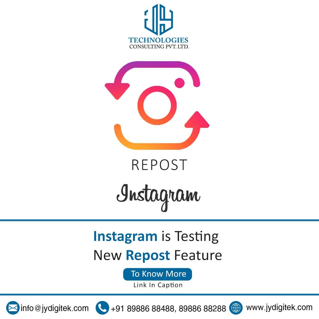 (Update) Instagram is Testing New Repost Feature by Jyblogs Medium