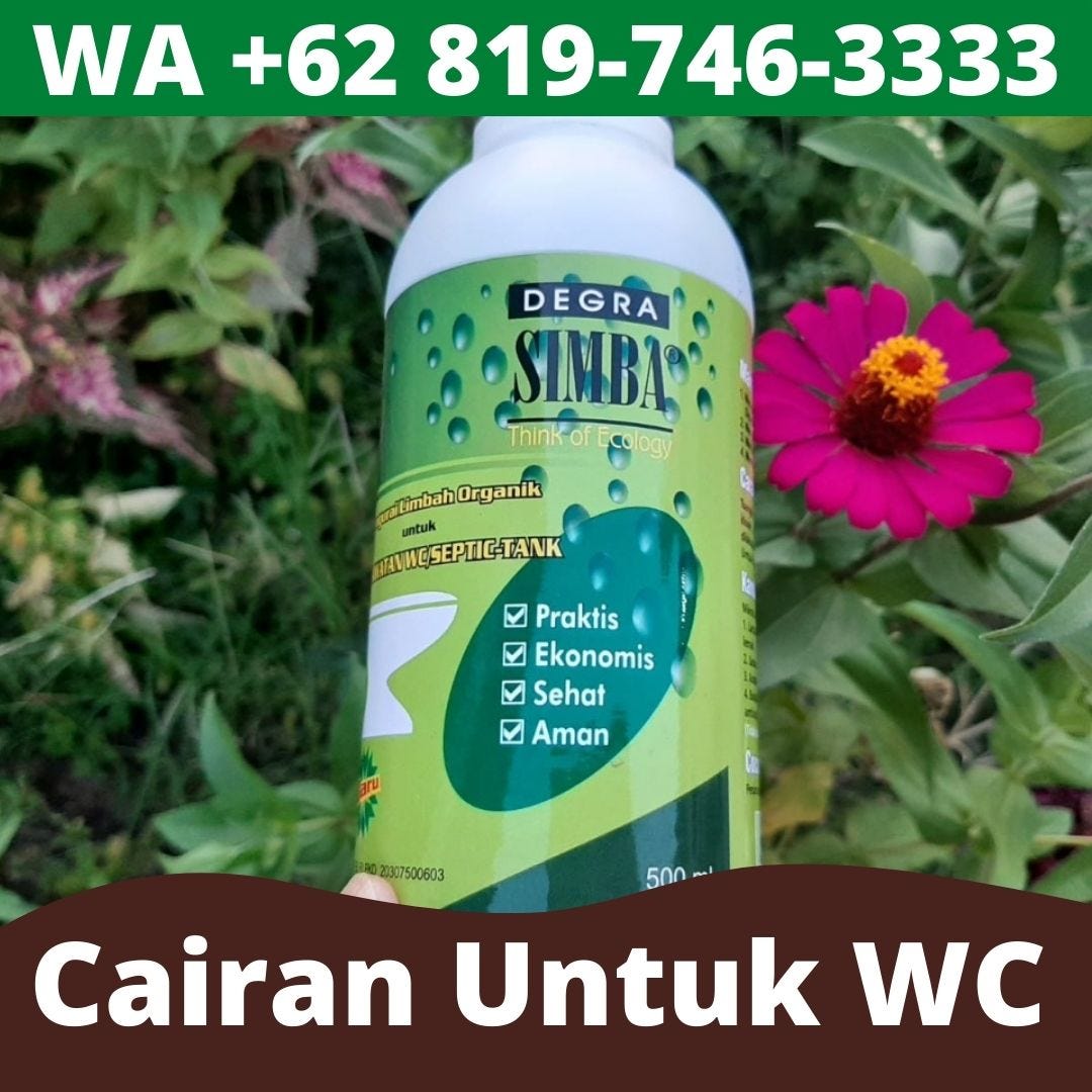 PALING MURAH! WA +62 819–746–3333, Obat Penghancur Tinja Septic Tank