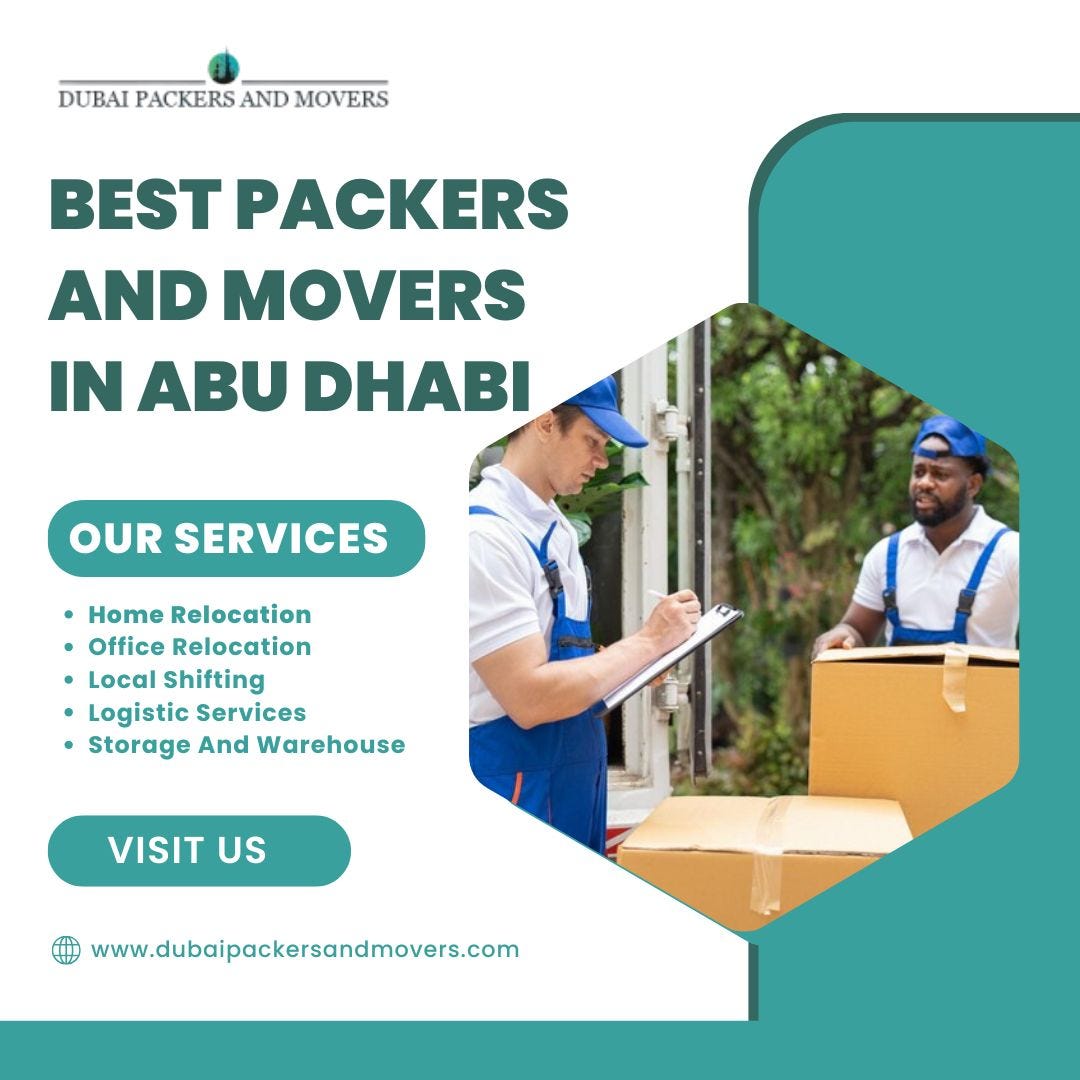 Trusted Relocation Experts — The Best Packers and Movers in Abu Dhabi