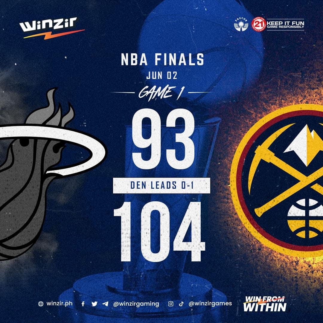 Nuggets took game 1! 🔥 - Chachi Sy - Medium
