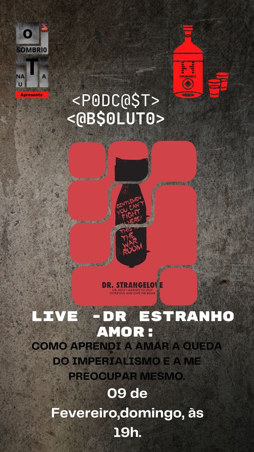 DR. ESTRANHO AMOR — LIVE —09/02/2025