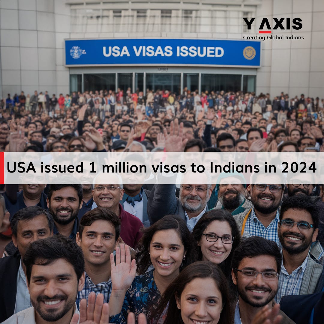 Record-breaking 1 million US non-immigrant visas issued to Indians