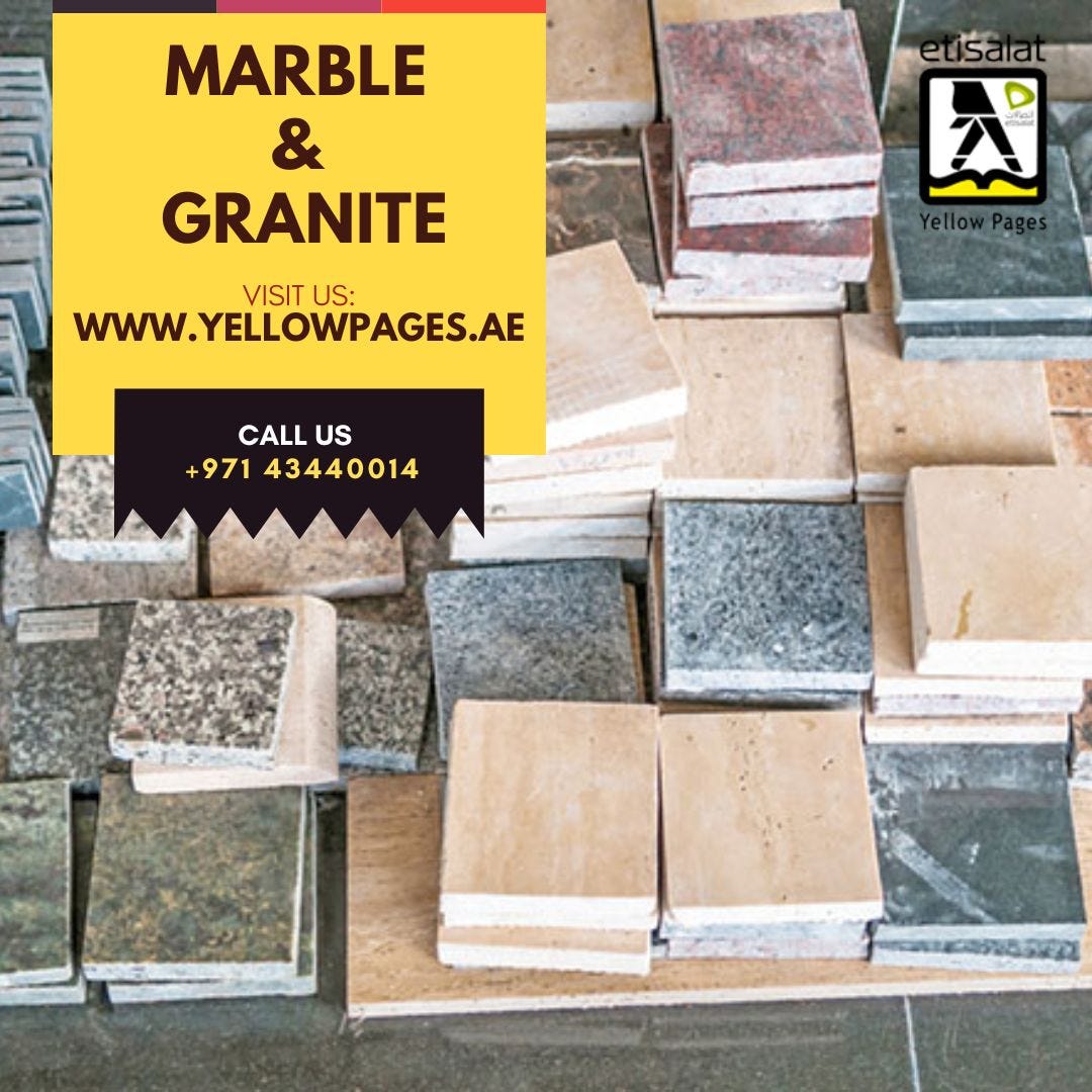 The Marble & Granite Manufacturers in UAE - jawariaalikhan - Medium