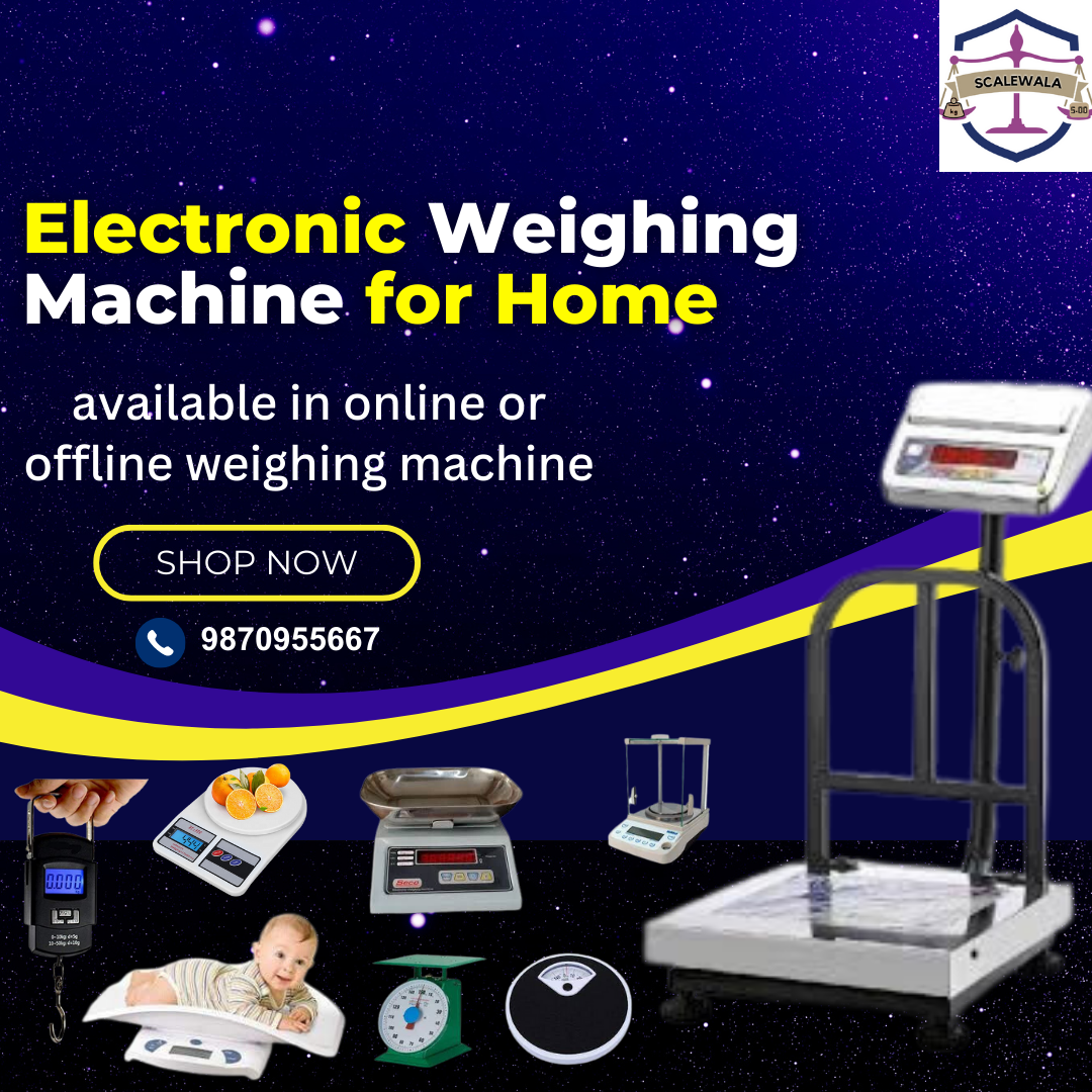 Electronic Weighing Machine for Home by Scalewala Medium