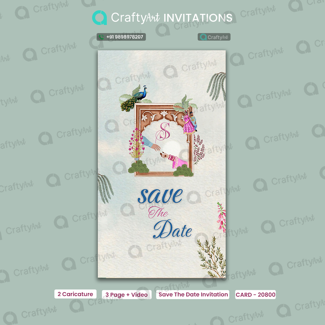 Trending Save The Date Designs for Wedding Announcements