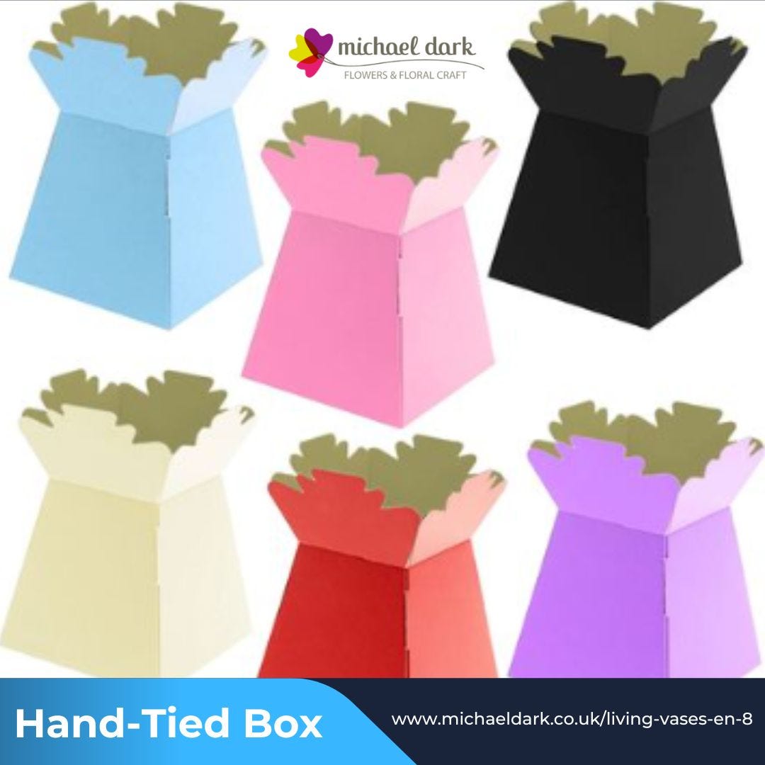 Living Vases Florist Bouquet Boxes Michaeldark Medium