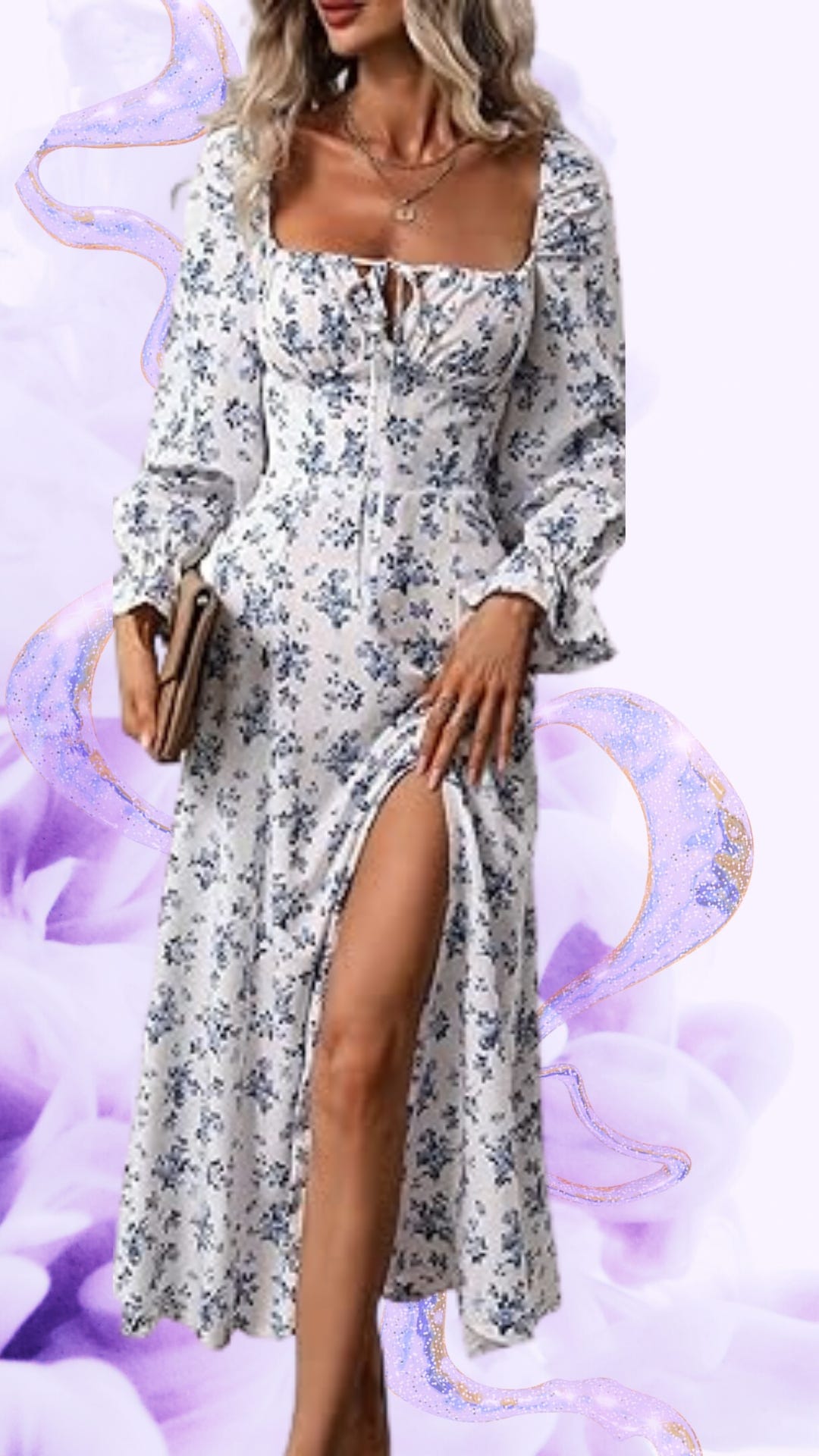 SMMEmbrace Elegance: The Timeless Beauty of BLENCOT Women’s Floral ...