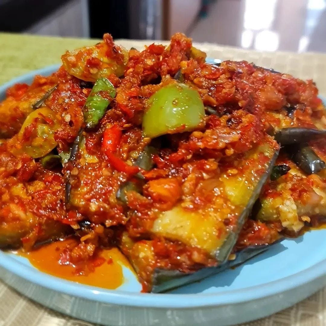 Lezatnya “Terong Balado”, Ini Resepnya !