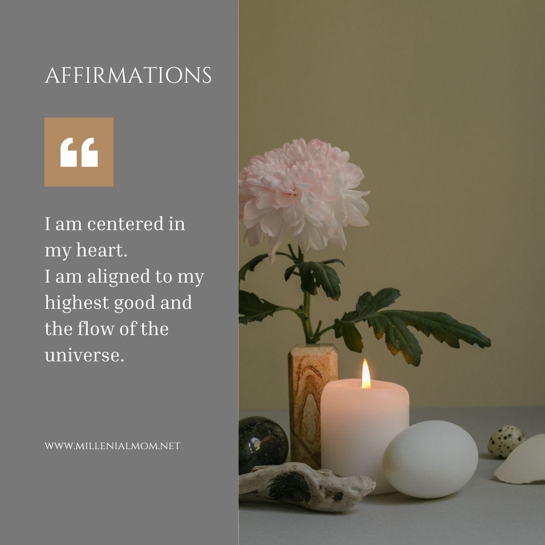 Affirmations. For January 5, 2024, by Nicole Dake, The Orange Journal