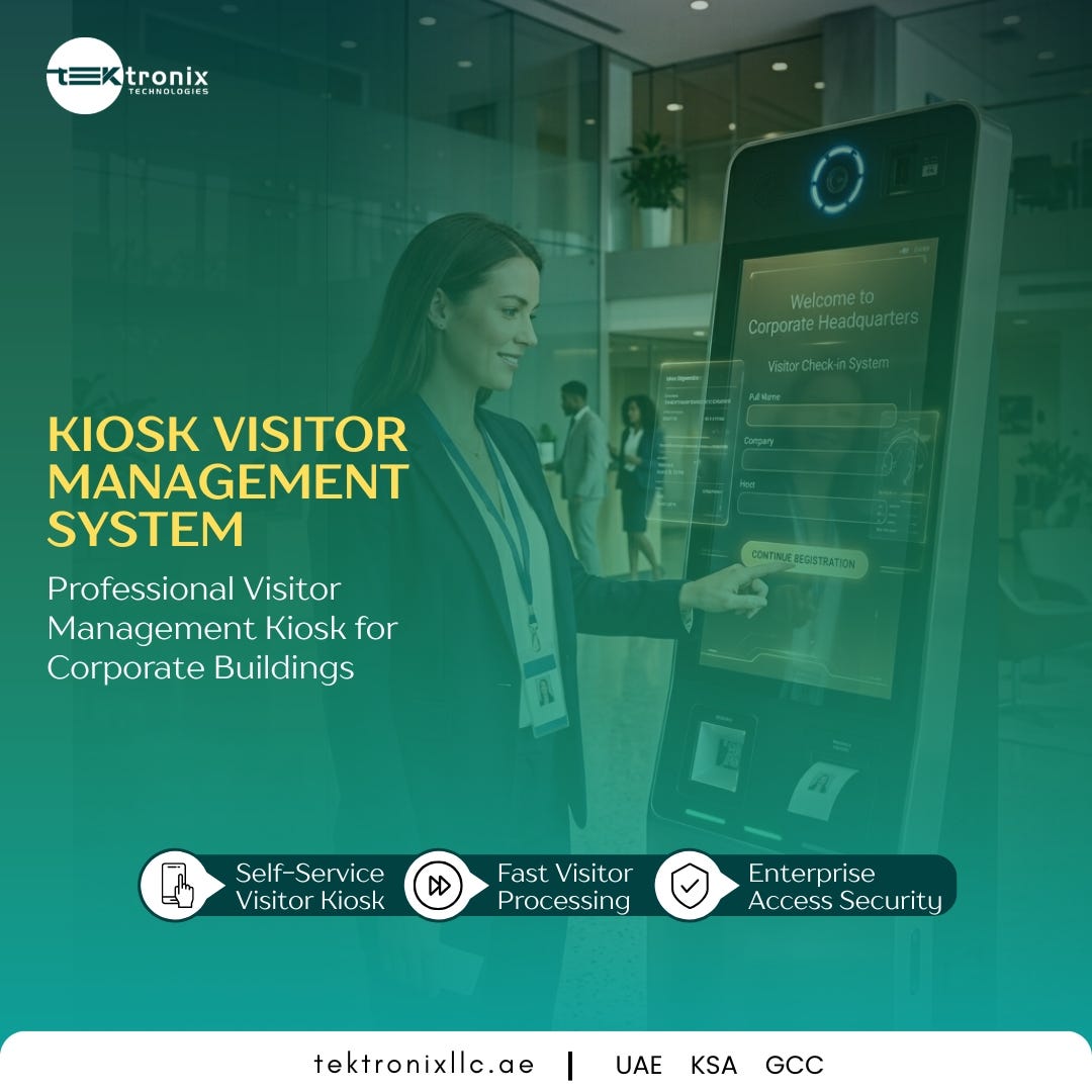 Smart Kiosk Visitor Management System for UAE Businesses