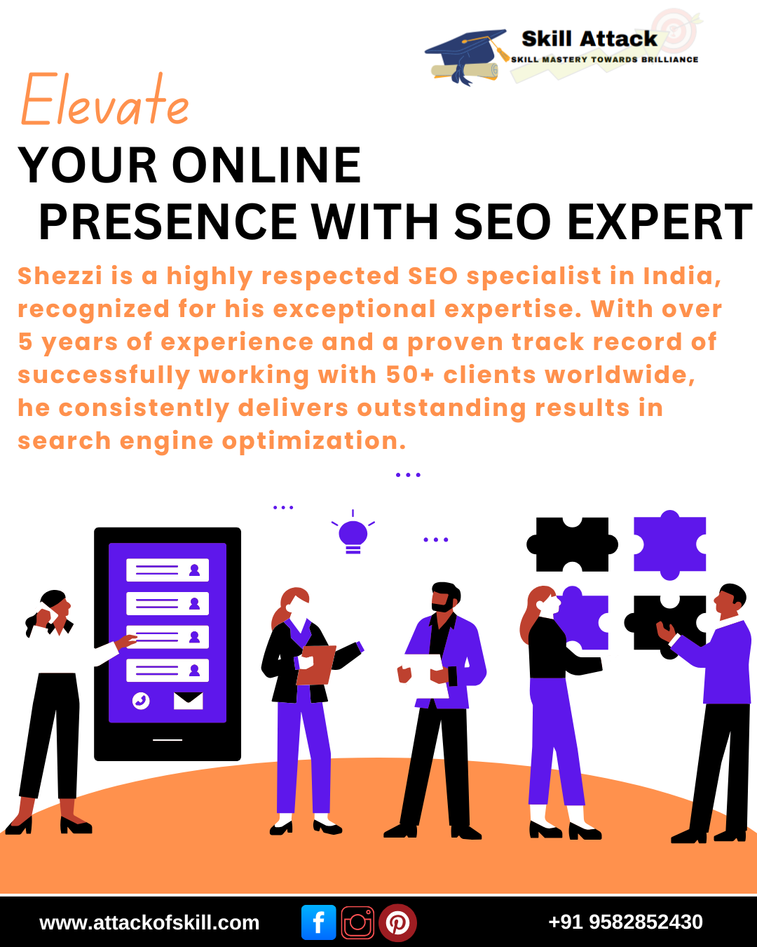 SEO Expert in India — Boost Your Online Presence with Skill Attack