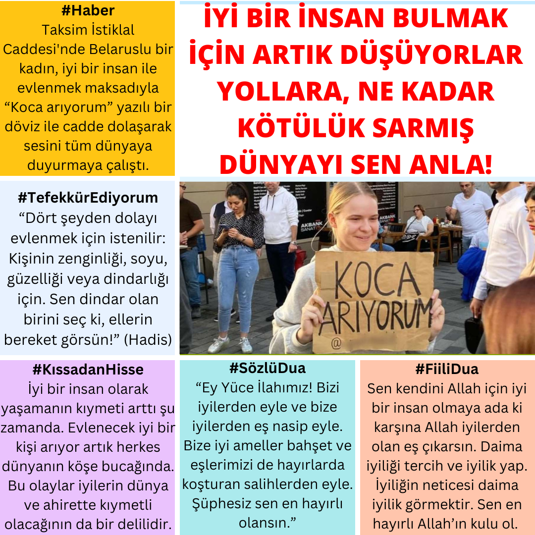 İyi Bir İnsan Bulmak İçin Artık Düşüyorlar Yollara, Ne Kadar Kötülük Sarmış Dünyayı Sen Anla!