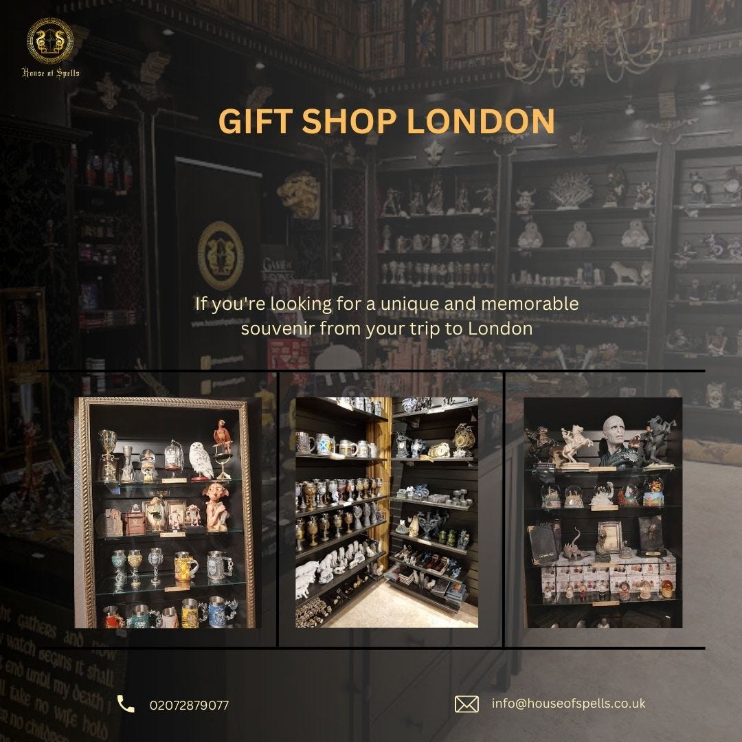 Gift shops London by Houseofspells Apr, 2023 Medium